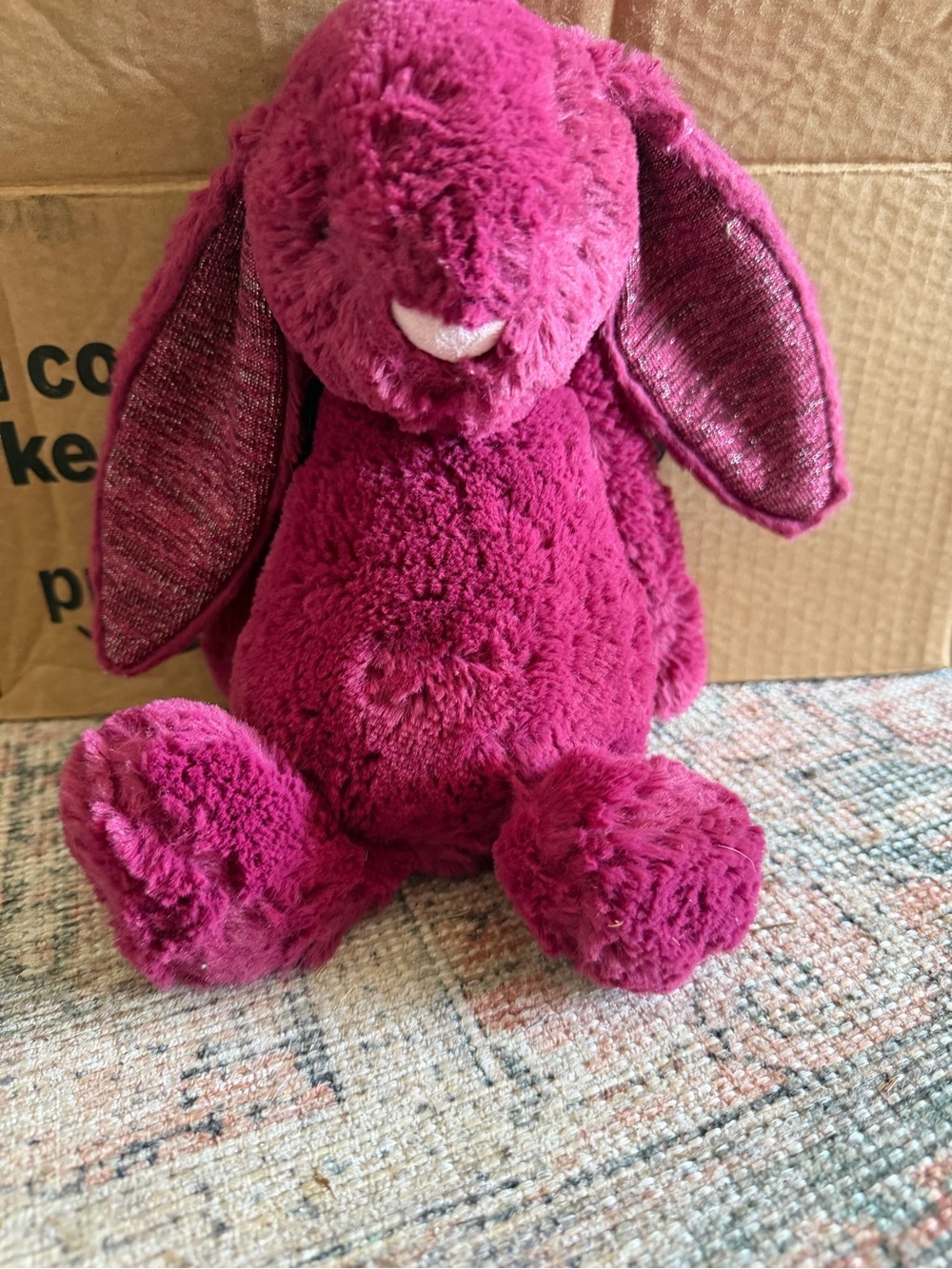 Jellycat Cassis Bashful Bunny - Retired Medium 12”